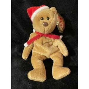 Ty Beanie Baby 1997 Holiday Teddy, NWT